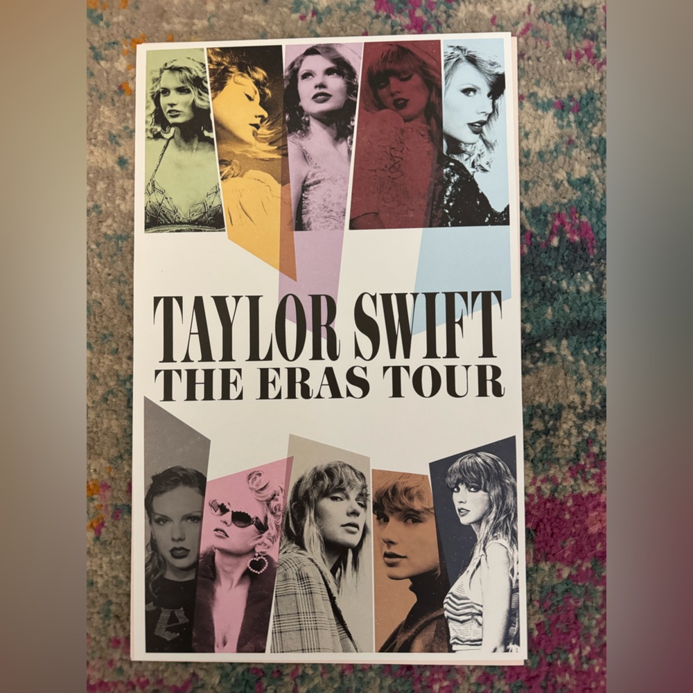 Taylor Swift Eras Tour Posters (European Leg)